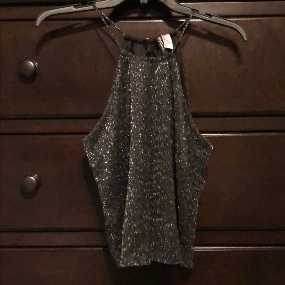 Sparkly Black Tank